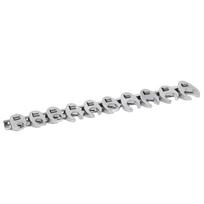 10Pcs 3/8inch Drive Crowfoot Wrench Set 10 To 22mm Wood Router Wrench Accessories Crowfoot Wrench Set With Organizers 1