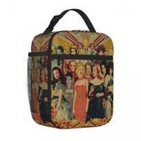 Bestselling Well Behaved Women Rarely Make History Vintage Poster Slim Fit Foldable Lunch Bag Outdoor Barbecue Lunch Tote One Size