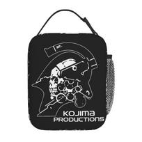 Metal Gear Solid Death Stranding Insulated Lunch Bag MGS Game Gaming Meal Container Cooler Bag Tote Lunch Box College Travel One Size