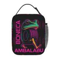 Boneca Ambalabu Italian Brainrot Insulated Lunch Bags Thermal Bag Lunch Container Tote Lunch Box for Men Women Office Picnic One Size