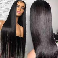 13x4 HD Lace Front Wig 4C Afro Curly Kinky Edges Frontal Wig Baby Hair Glueless Pre-Plucked Natural Hairline for Black Women (as the picture,10 inches)