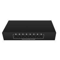 Universal 8Port 3RCA AV Selector Box Metal Body Design MultiInput Management For Professional audios Systems 1280x720P