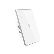 LangYeao Tuya Smart Home 1/2/3/4 Gang Touch Wall Switch High Grade Aluminum Frame Light Neutral Wire ABS 240V Smart Life 10A (as the picture,118mm*72mm&US)