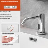 HLK Manufacturer Supplier Automatic Liquid Soap Dispenser Sensor Foam Hand Soap Dispenser Sanitizer Machine for Bathroom