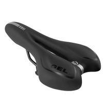 AQ3020 High Quality Black PU Leather Saddle MTB / Road / Folding Bicycle Saddles Lady / Men Soft Bike Seats Polypropylene