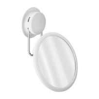 Adjustable Suction Cup Makeup Mirror Waterproof Wall Mounted Vanity Mirror  Women