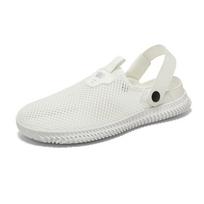 Unisex Wide Fit EVA Clogs Closed Toe Ventilated Summer Garden Beach Travel Footwear for Lightweight Walking and Daily Wear 36