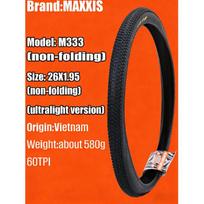 Maxxis M333 PACE Mtb Bicycle Tire 26 * 1.95 26 * 2.1 27.5 X1.95 27.5x2.1 29 x 2.1 29er Mountain Bike Tire Steel Wire Bicycle 1PC 26X1.95 WIRE
