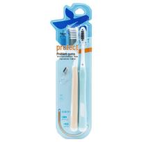 Yunnan Baiyao Jinkoujian Bamboo Charcoal Gum Care Toothbrush (2-Pack) white