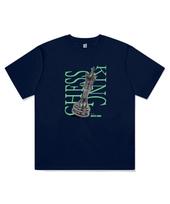 Page Cc Green Chess King Logo Print Short Sleeve T-Shirt Navy L
