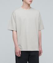 Musinsa Standard Supima Relaxed Crew Neck T-Shirt [Mushroom] Mushroom/2Xl