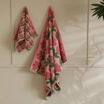 New Years Plaid Flower Cotton Towel Soft Kindly-skin Face Towel Absorbent Bathroom Face Household Adult Kids Towels Drop shippg Size: 75*100cm, Weight: 230 GSM