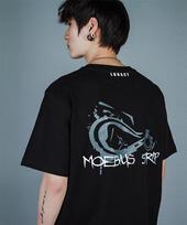 Lunasi Mobius Oversized Short Sleeve T-Shirt - Black M