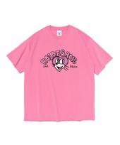 Road Road Lovely Bercat Short Sleeve T-Shirt (Pink) Pink/S