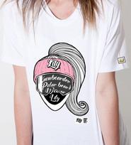 Doldol Lily-Tshirts-13 Lovely Lily Female Polar Bear Snowboarder Extreme Character Graphic Design T-Shirt Tee White/S