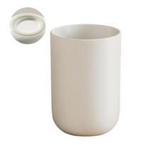 Mouthwash Cup Food Grade Student Dormitory Cup Anti-Slip Silicone Base Quick Drain Design Bathroom Cup šviesiai žalios spalvos