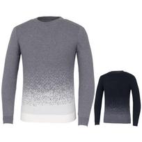 Kim Young Joo Golf Autumn/Winter Gradient Viscose Casual Golf Wear Men'S Knit Dofmnt26 Gray/105