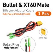 Electric Bike Battery Cable Adapter PP30/XT60/Bullet Battery Connector for Ebike Battery Cable Electric Bicycle Accessories