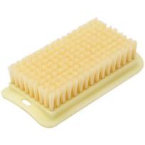 Soft Bristle Hand Wash Brush Non-Damaging Cleaning Scrub Brush Stain Remover Brush  For Clothing smėlis