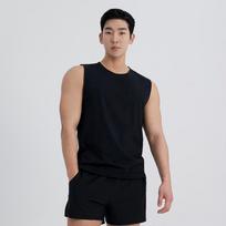 Sculp Pig Smt25028-01 Sorona Men'S Sleeveless Black Black/Xl