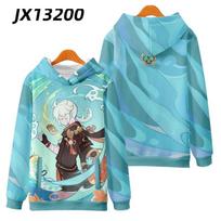 Genshin Impact Hoodie Venti Xiao Kaedehara Kazuha Didelio dydžio grafinis estetinis vyriškas džemperis Sportinė apranga Hip Hop megztinis XXL