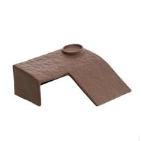 Turtle Basking Platform Climbing Shelf Ceramic Tank Dock Decor Terrace Reptile Hide Cave small