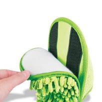 Šlepetės-valytuvai Clean and Go grindims valyti
