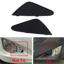 Juodas automobilio priekinio buferio rūko žibinto lempos rėmo dangtelis gaubto dangtis 5243853010 skirtas Lexus IS250 IS350 2006-2008
