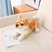 Lovely Shiba Inu Dog Plush Toys Cute Sitting Lying Puppy Dolls Stuffed Soft Animal Toy Children Baby Birthday Gifts 20cm