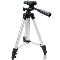Nešiojamas fotoaparato trikojis Naujas kompaktiškas lankstus 4 sekcijų 1050 mm universalus 1/4 metalinis profesionalus trikojis su krepšiu
