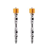 1 Pair Durable Magnetic Screwdriver Heads PH2 Non-slip Cross Drill Bit 65mm 1/4 Hex Shank Screwdriver Bit