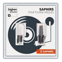 Bigben SAPHIRTDBLI - set of 2 inserts for Bigben and Thomson turntables, Thomson juoda