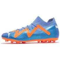 Puma Future Pro Round Toe Lace-Up MG (Rubber Short Studs) Fabric Soccer Shoes Men Soccer Shoes Blue Orange 107173-01 44