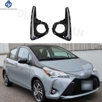 Automobilio priekinio rūko žibinto dangtelio apatinio buferio rūko žibinto angos grotelių apdailos komplektas, tinkantis Toyota YARIS 2018 2019 2020 1pair
