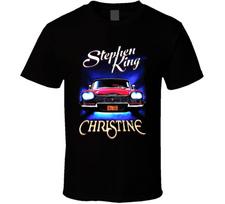 Christine Stephen King Master Horror Legend Book Movie Fan T Shirt S