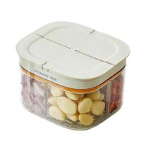 4 Compartment Airtights Meal Preps Container Dishwasher Safe Box Accessory for Organizing Snacks Herbs Nut In Fridge balta