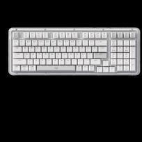 Logitech K98M Gasket Hot-Swappable Wireless Mechanical Keyboard perlų baltos spalvos