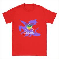 Imagine Dragons Enemy Believer T-Shirt for Men  Vintage Pure Cotton Tee Shirt Crewneck Short Sleeve T Shirts Plus Size Tops S