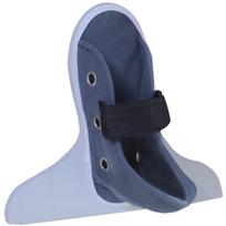 1Pcs Thong Shoes Medical Anti-spinning Nail Orthopedic Rehabilitation Correction Shoes Fixed Supports After Surgery Prevent Foot Drop pilka spalva