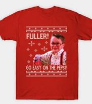 Fuller Go Easy Home Alone Christmas Knit Unisex T-Shirt M