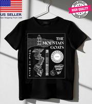 The Mountain Goats Dark In Here Tee Shirt Black Unisex S-5XL 1H0298 Unisex T-Shirt XXXL