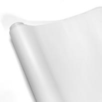 Matte White Vinyl Automobilio Apvyniojimo Plėvelė Folijos Lipdukas Universalus Savaime Lipnus Vandeniui Atsparus Apsauginis Plėvelė Automobiliui Motociklui Aksesuarai 10cmx150cm balta