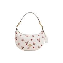 Coach Payton 22 Ladybug Floral Print Coated Canvas Underarm Tote Bag Small Women tote bag Gold Chalk Multicolor CU268-IMCAH Basic Set (Bag+Dust Bag)