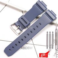 DW9052 Watch Band for Casio DW-9050/9051/9052 DW-9000/9003/9004 Bracelet Men's Silicone Replacement Strap 16mm