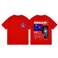 Omar Courtz  Por Si Mañana No Estoy Album Graphic T Shirts Fashion Pop Music Short Sleeve Tshirt Unisex Casual Cotton Tshirts S
