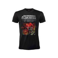 Dungeons and Dragons Original Official T-Shirt Black Jersey T-Shirt- S