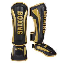 Muay Thai Leg Protection Sanda Combat Back Of Feet Protection Shin Protection Boxing Thickened Combat Gear Ankle Protection S
