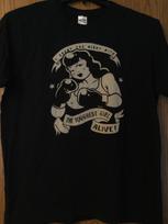 Candye Kane - “I Spent The Night With The Toughest Girl Alive” - Black Shirt - L XL