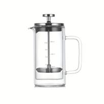 French Press Coffee & Tea Maker, 10/20oz Thickened Double Wall Borosilicate Glass, Coffee Press for Home, Office, Dorm, Gift