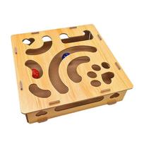 Cat Nail File Enrichment Box Sturdy Safe Construction for Small Medium Large Cats 28cm